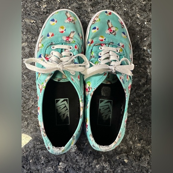 Vans Limited Edition Cats Pool Party Vibes Canvas Low Top Sneaker Shoes Size 8 - Picture 4 of 12